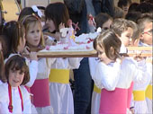 Procesin en el Colegio Santiago