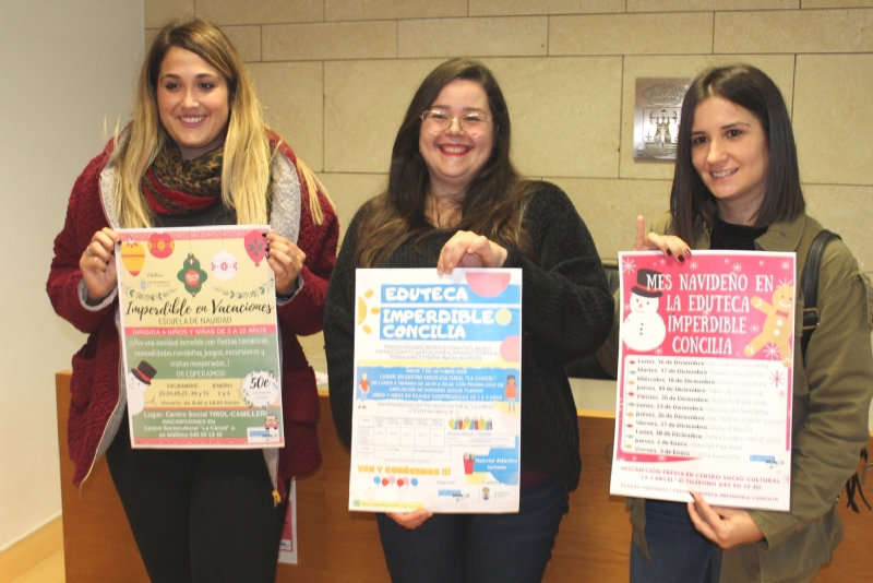 Imperdible Social y la Concejalía de Juventud presentan el proyecto de conciliación Eduteca Imperdible.