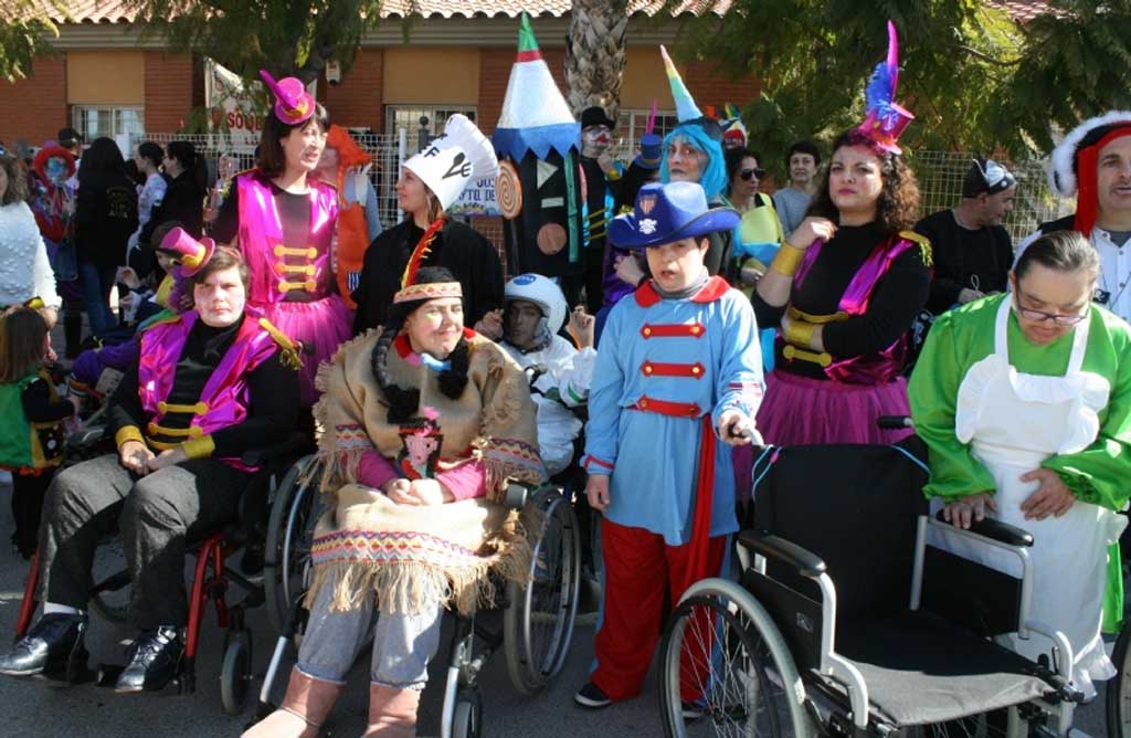 Los Centros de Da para la Discapacidad celebran este jueves 20 de febrero el II Carnaval Adaptado de Totana.