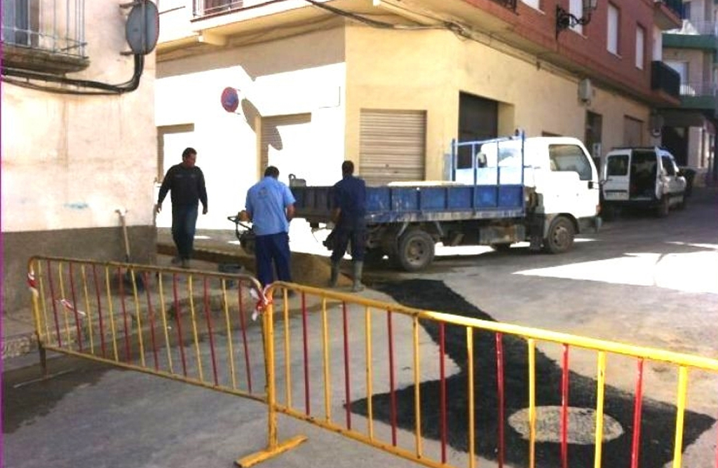 Se adjudica por 179.000 euros el reasfaltado de las calles afectadas por las obras del Servicio de Aguas