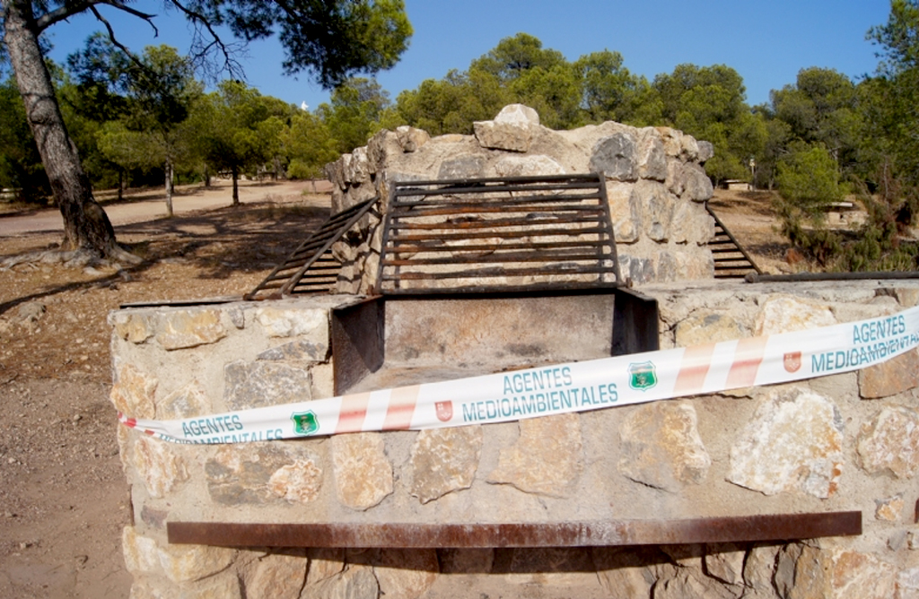Las barbacoas de Sierra Espua no se pueden usar, como mnimo, hasta octubre