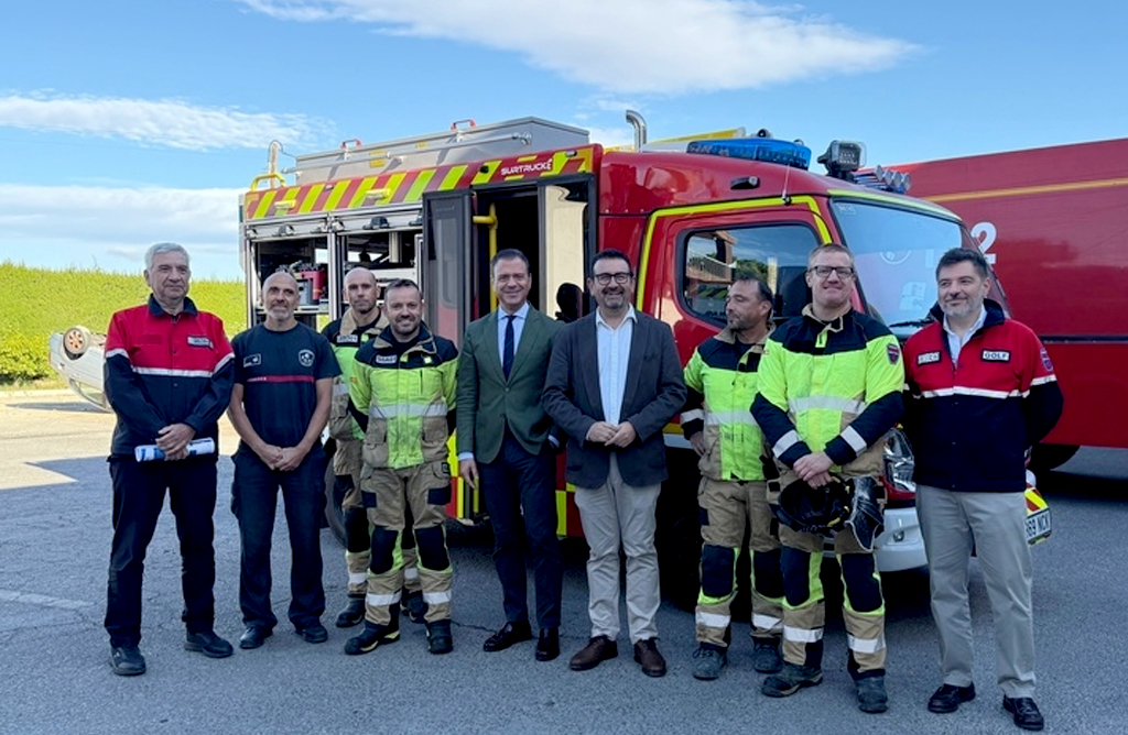 El parque de bomberos Totana-Alhama dispone ya de un nuevo vehculo