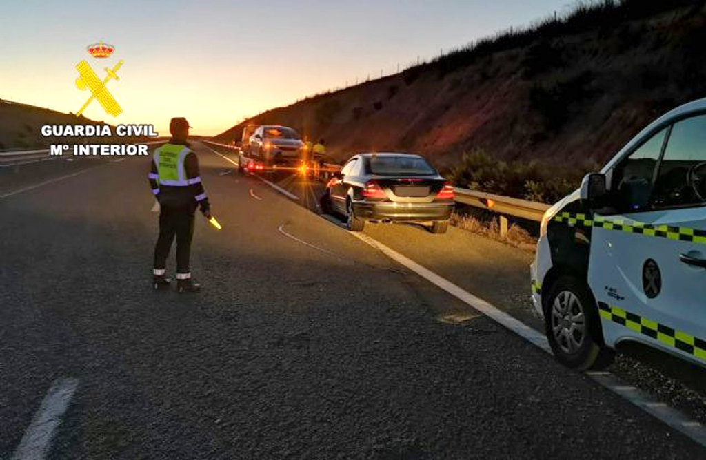 Investigan a un conductor por circular ebrio y en sentido contrario por la RM-3 en Totana
