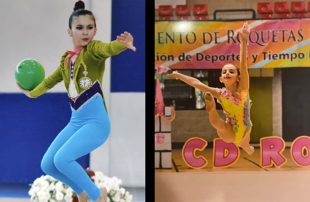 Oros para Mara Lpez y Aitana Gzquez en el VI Torneo Nacional del Club Gimnasia Rtmica La Mojonera