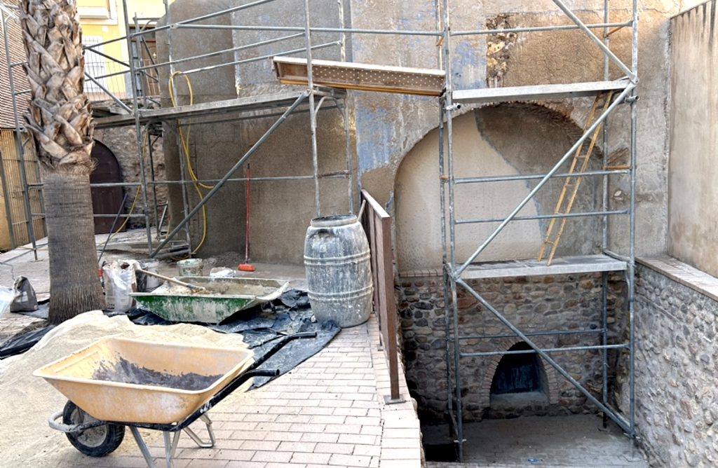 Comienzan las obras de rehabilitacin del horno moruno de Las Olleras