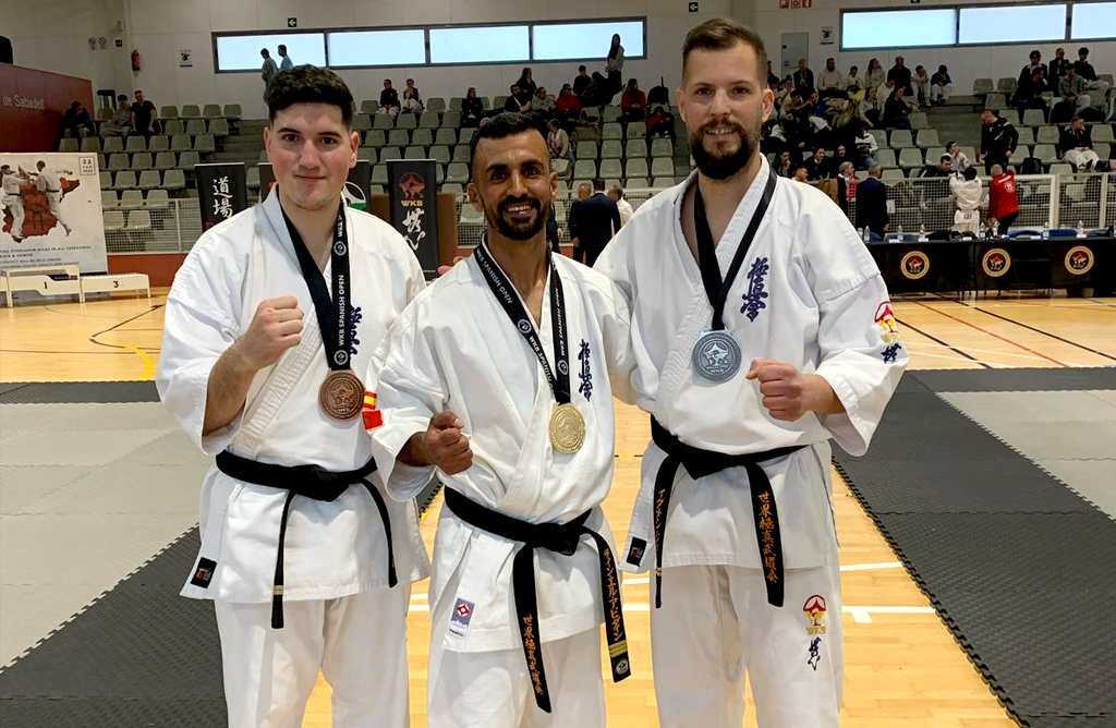 Sensei Zine Aloui, del Club Kárate Totana, se hace con el oro en el Spanish Open