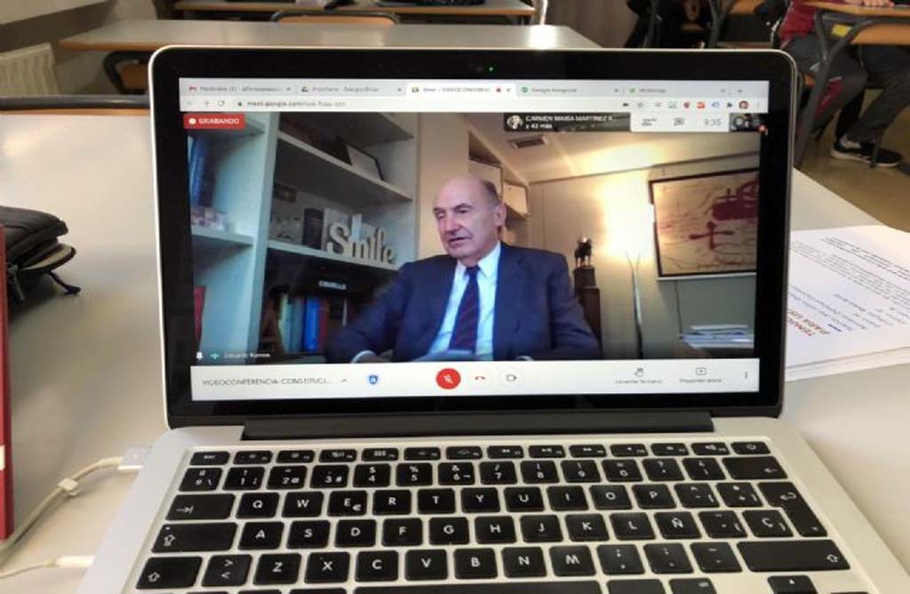 Miquel Roca participa este viernes en el proyecto educativo Tengo una pregunta para usted promovido por el colegio reina sofia