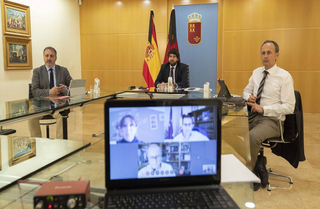 El Gobierno regional en Murcia trabaja en la reactivacin econmica y social post-covid19