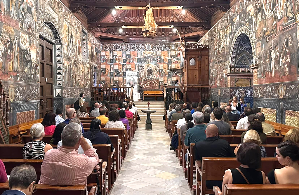 Alize Mendiz�bal inaugura con brillantez el II Festival de �rgano de Totana en el Santuario de La Santa
