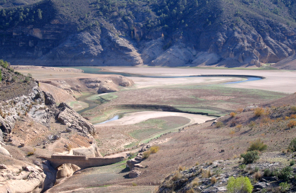 La cuenca del Segura ve disminuir sus reservas de agua una semana ms