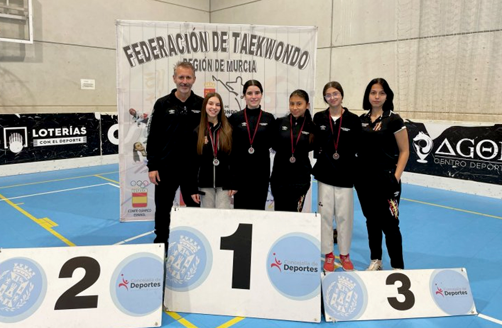 El club Taekwondo Totana cosecha excelentes resultados en la I Jornada de la Liga Regional de Combate